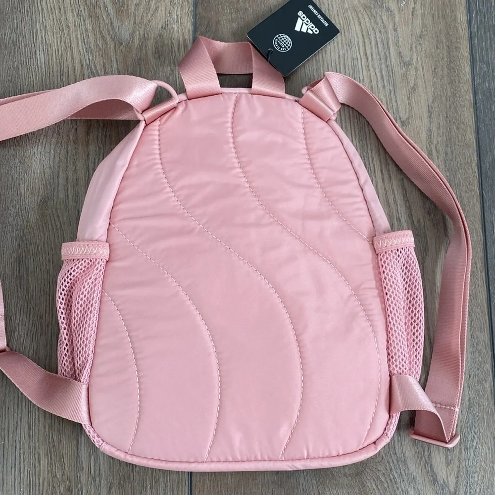 New Light pink Adidas Mini Backpack - Picture 2 of 3